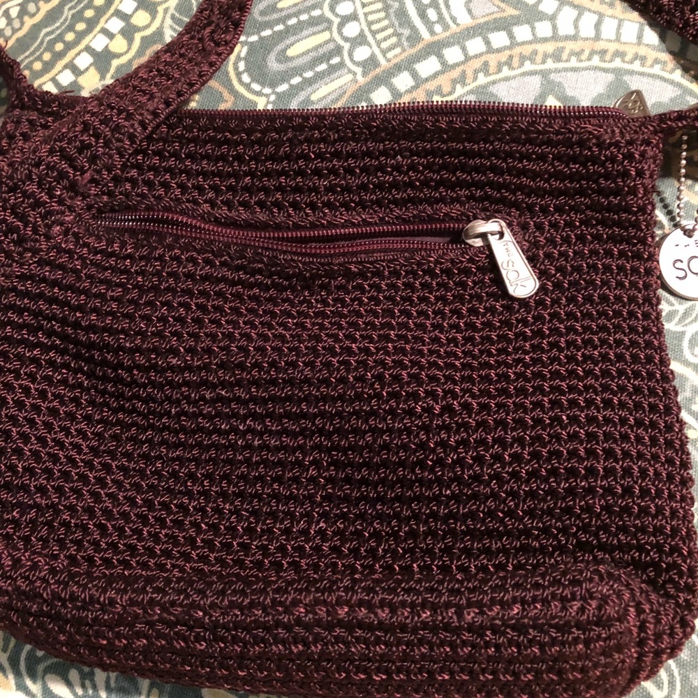 The Sak maroon handbag